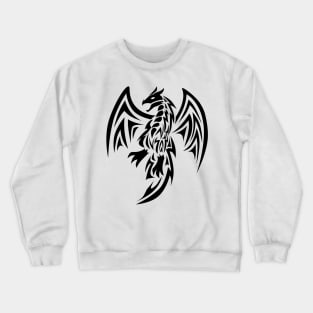 Dragon Tribal Tattoo Crewneck Sweatshirt